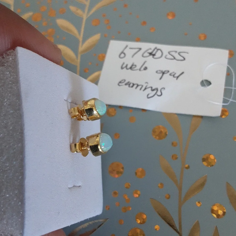 COPY - Welo opal earrings - Picture 3 of 7